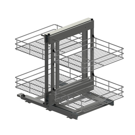 Волшебный уголок MAXIMA CLASSIC Corner Comfort 1200 правый, с доводчиком, графит, Rejs
