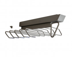 Брючница, 364×425×145 мм, серый металлик, серия Alpha, FIRMAX, FRM5808.01